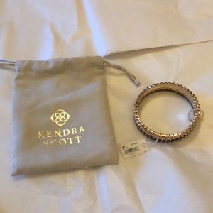 Kendra Scott mixed metals bangle bracelets
